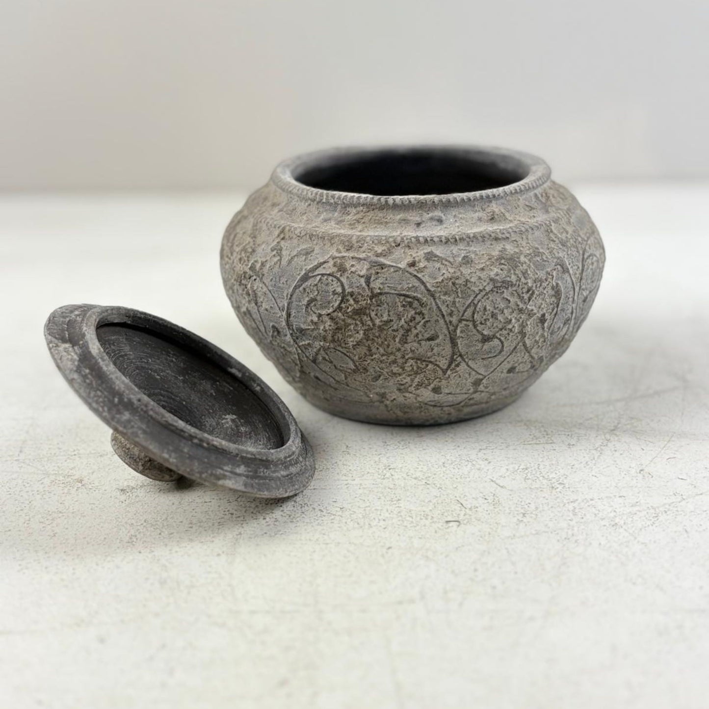 Lidded Pot from Nepal