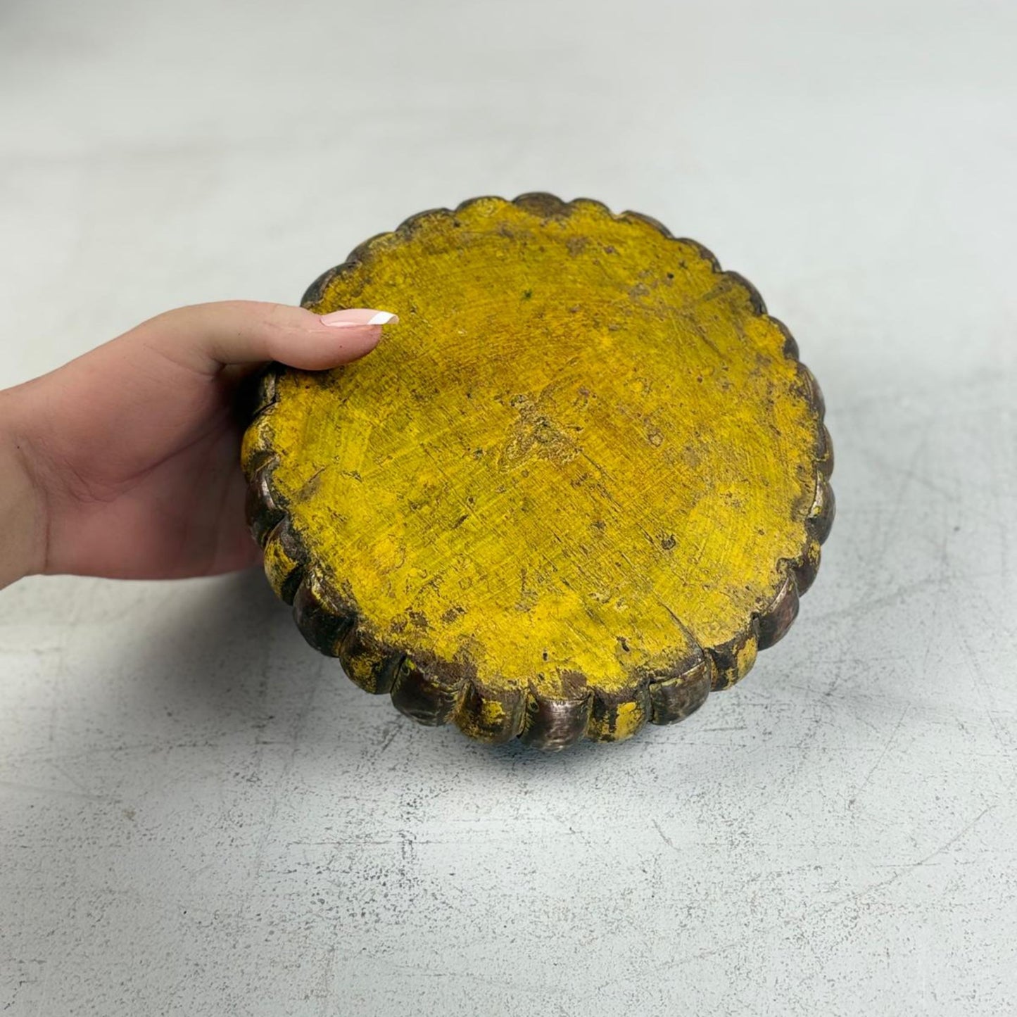 Vintage Lidded Tabacco Box - Karnataka, India
