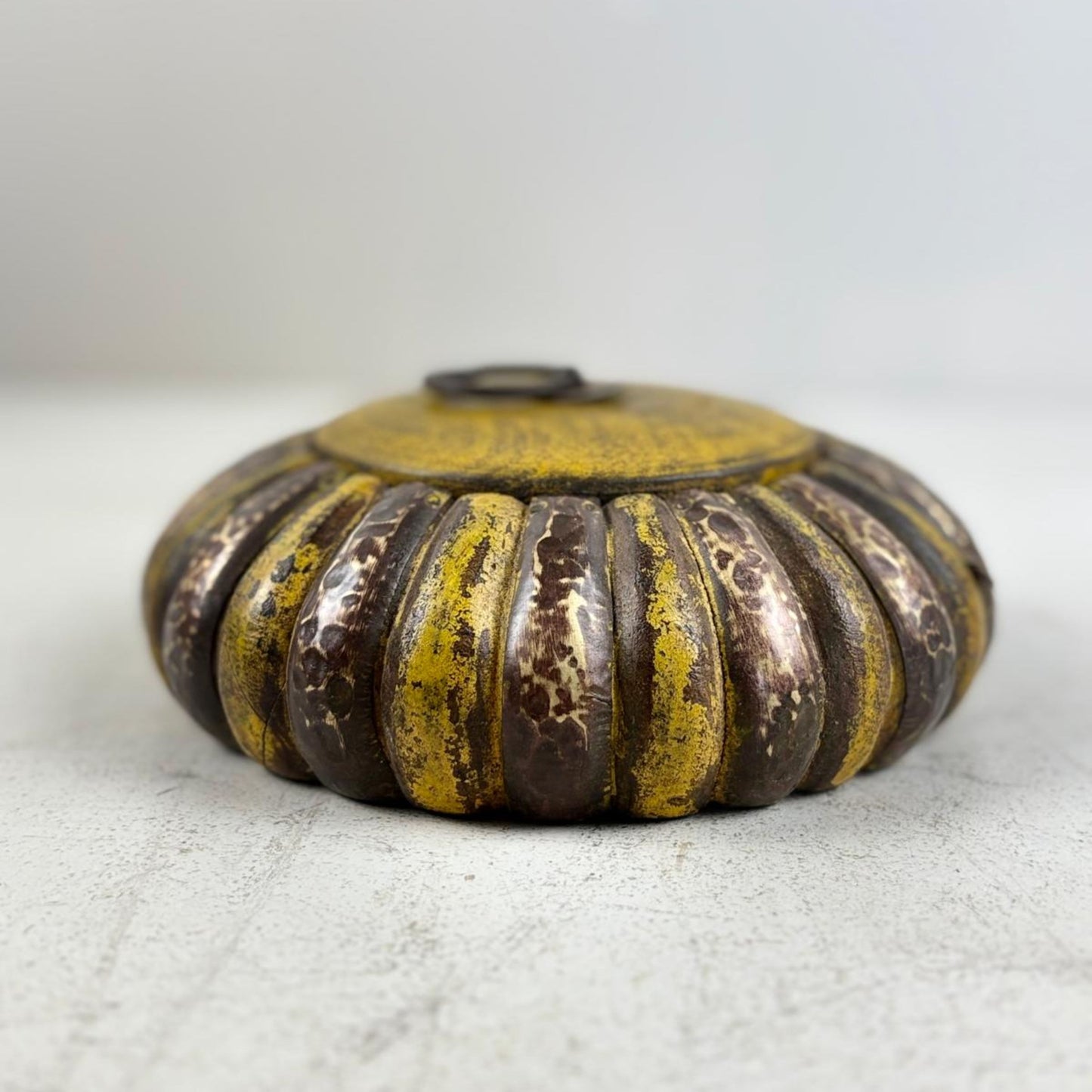 Vintage Lidded Tabacco Box - Karnataka, India
