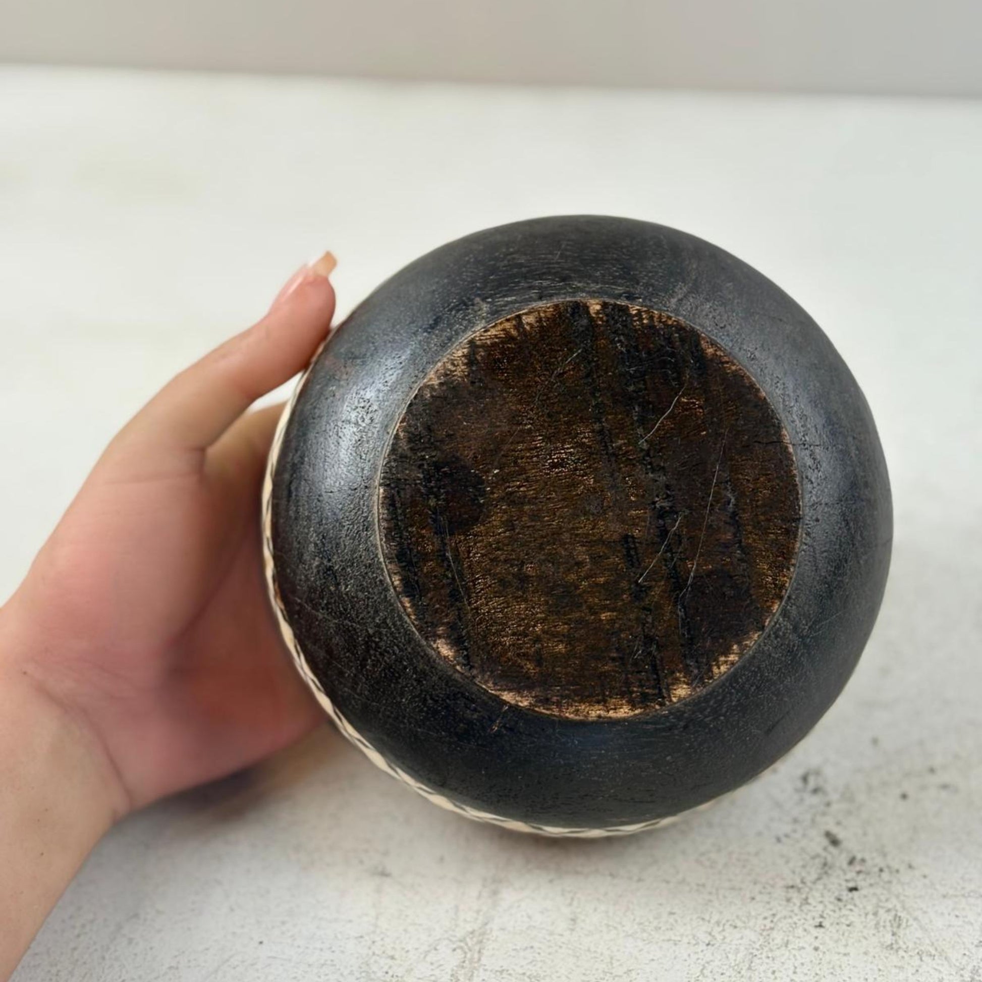 Vintage Lidded Tabacco Box - Telengana, India