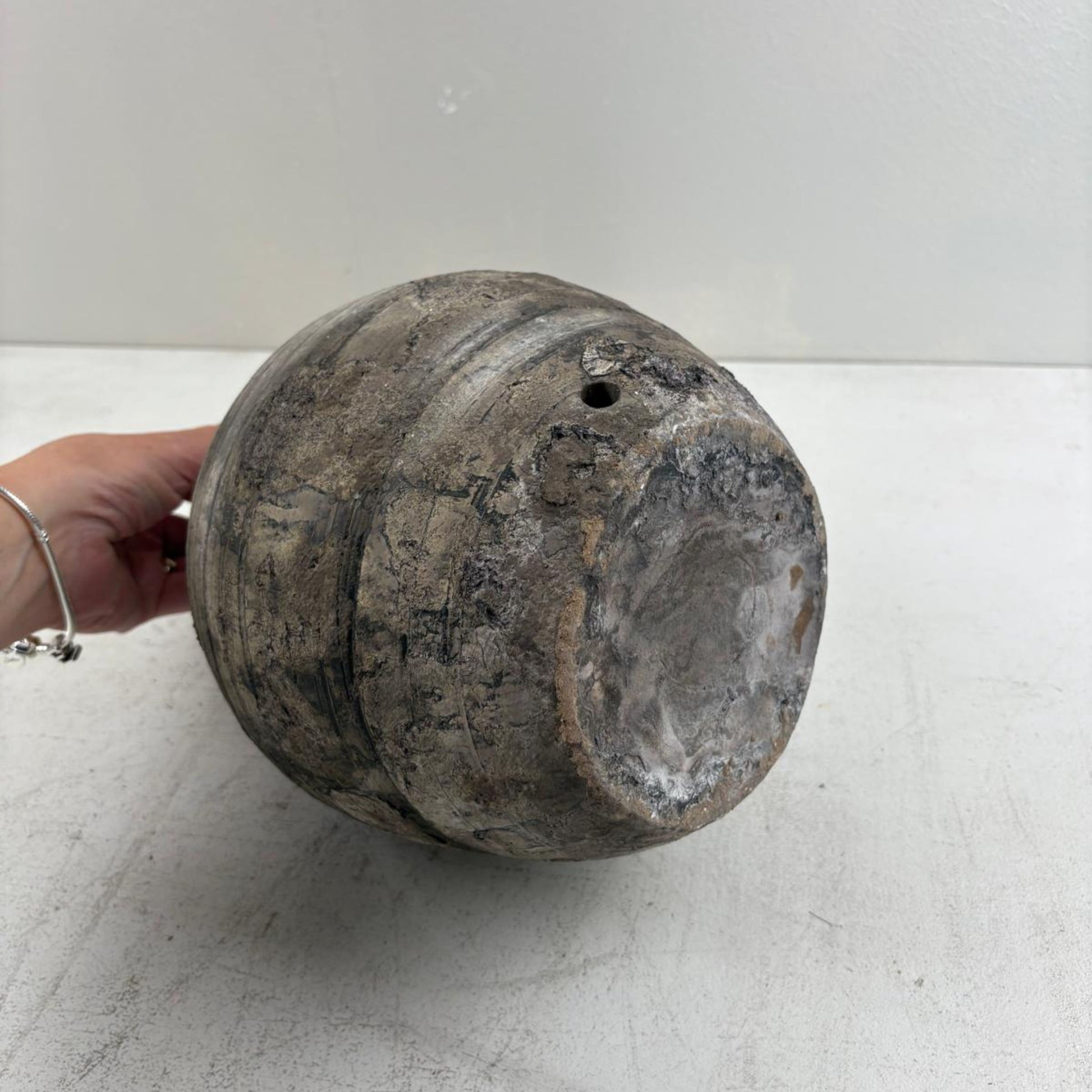 Vintage Stone Pot