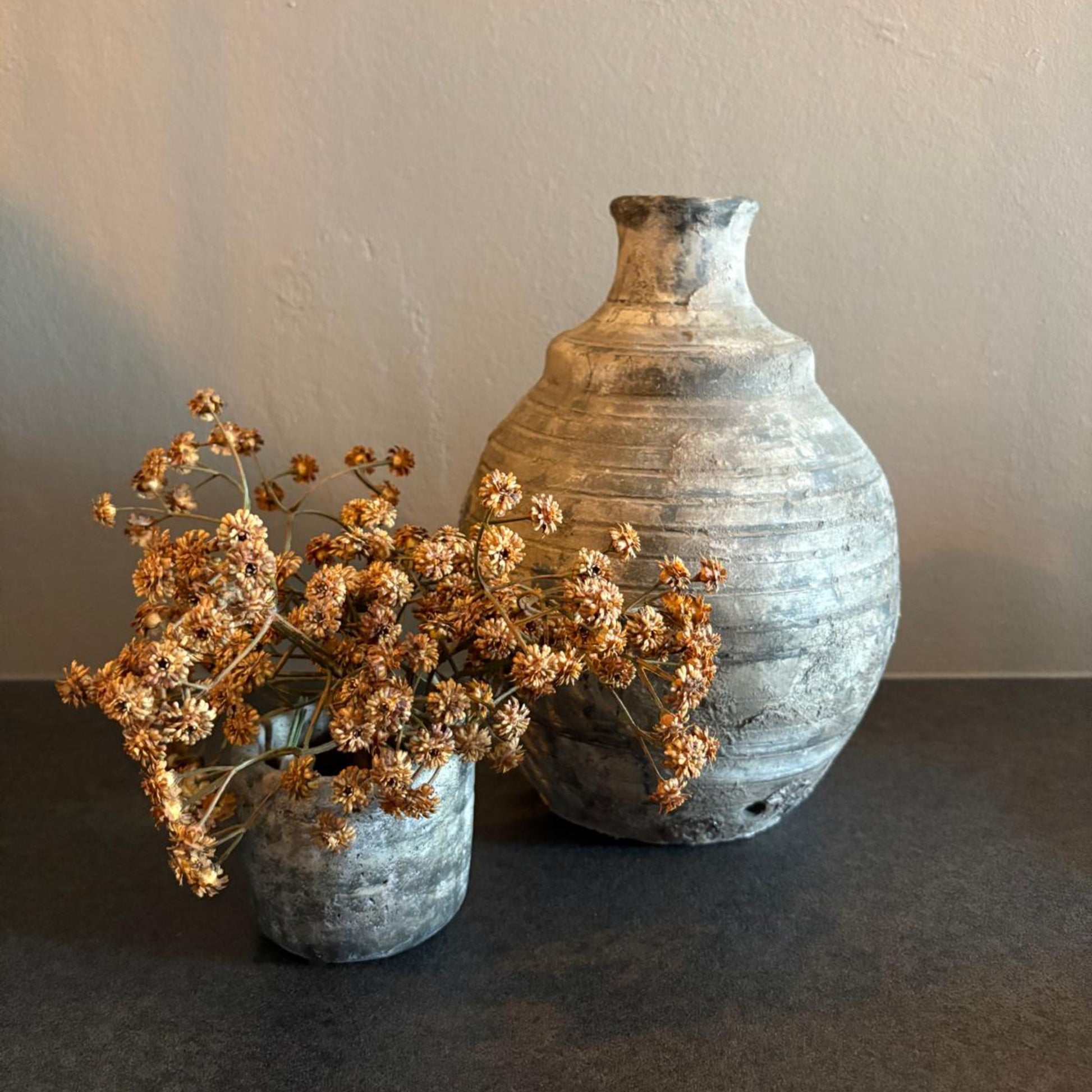 Vintage Stone Pot