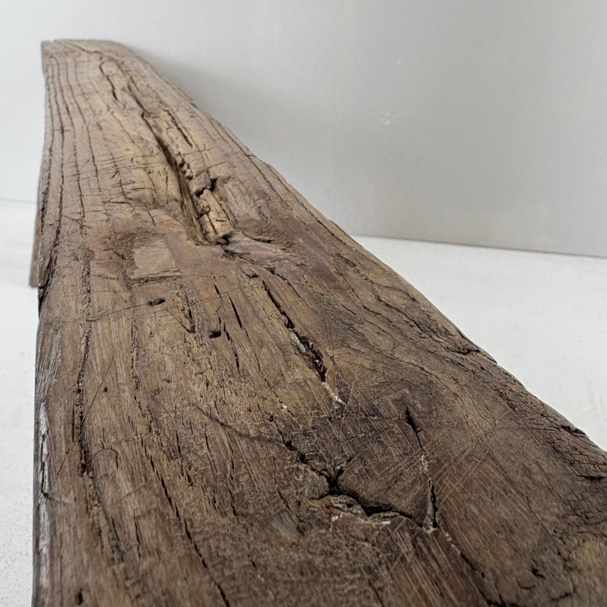 Vintage Chinese School Bench- Handcrafted Elmwood