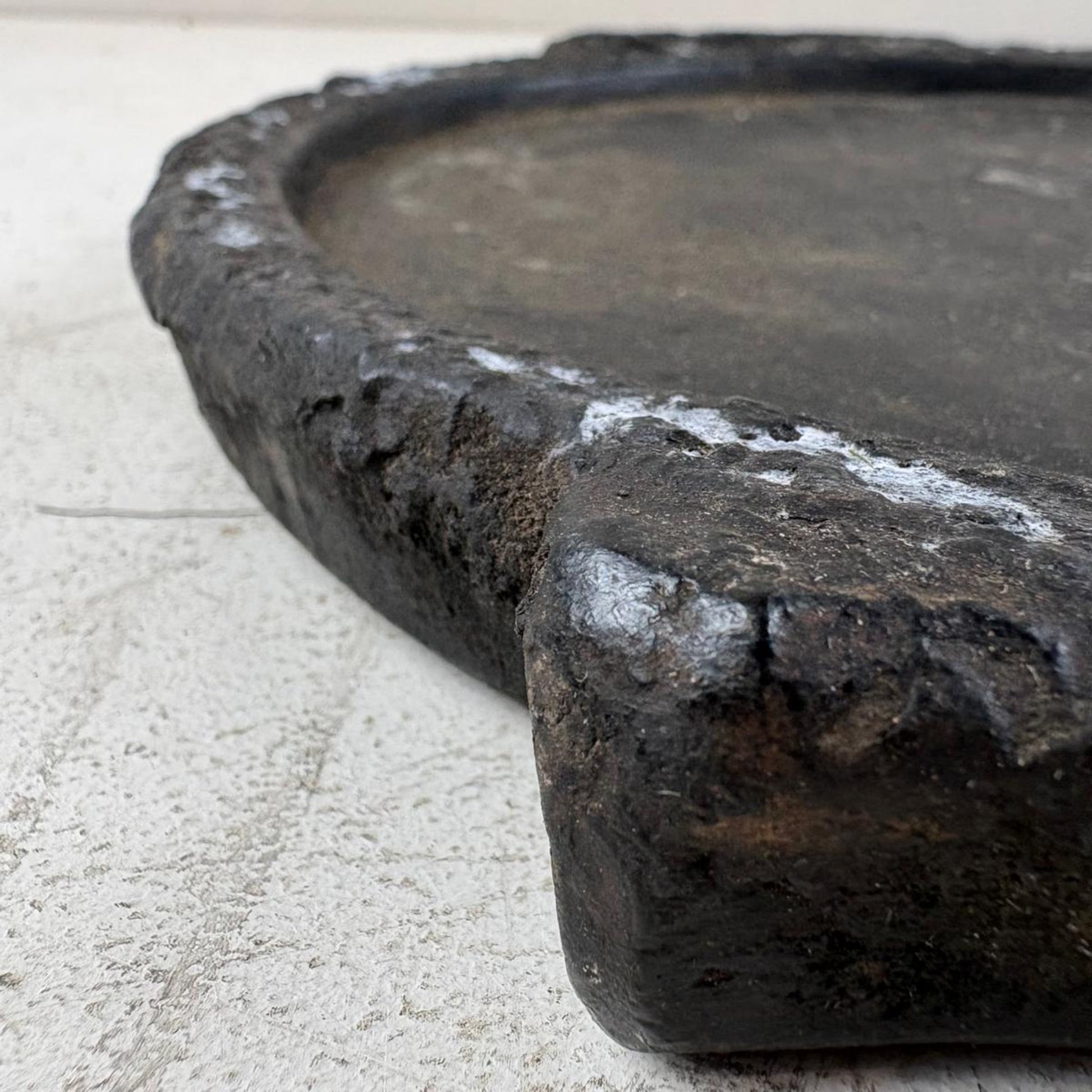 Vintage Stone Platter - India