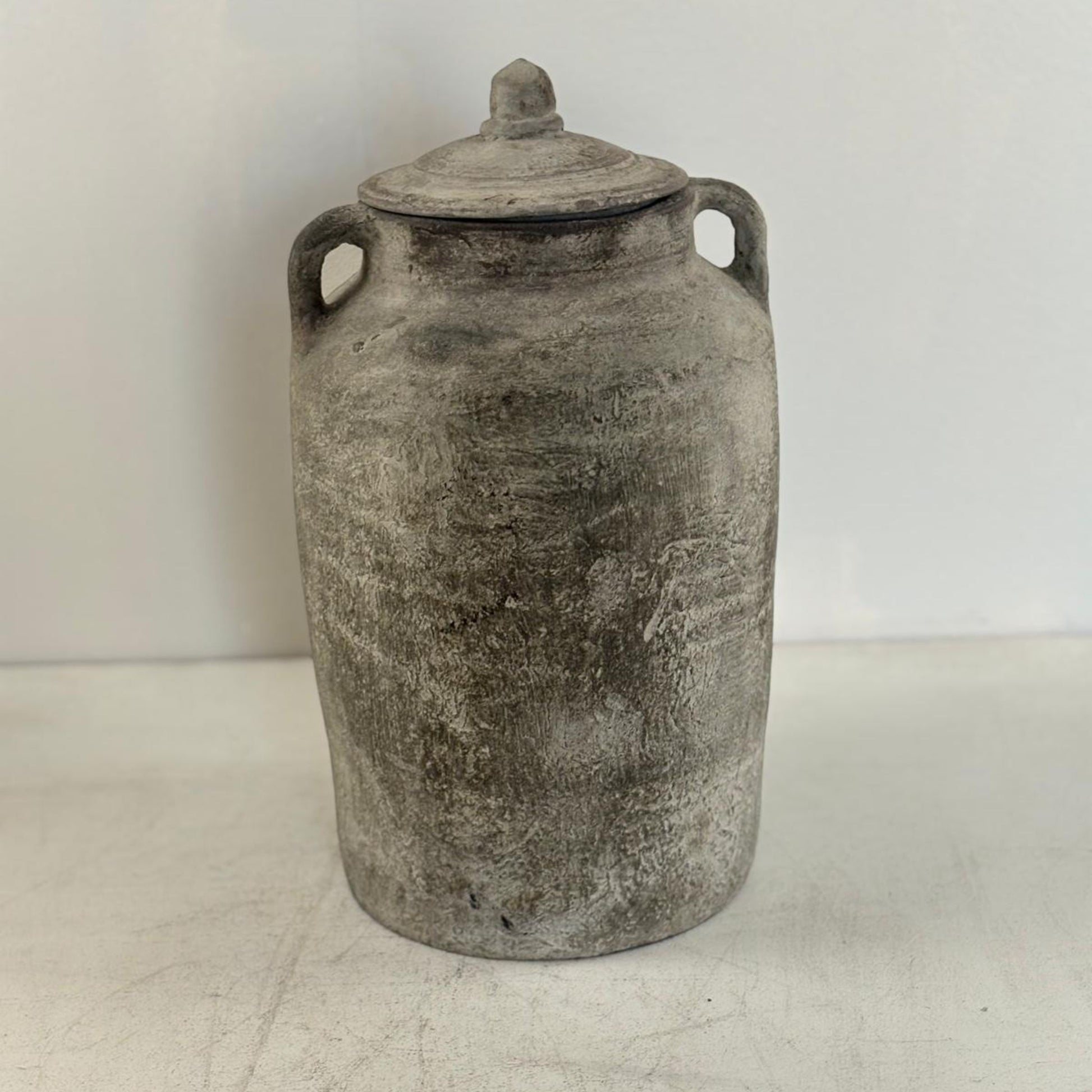 Lidded Pot from Nepal - Large