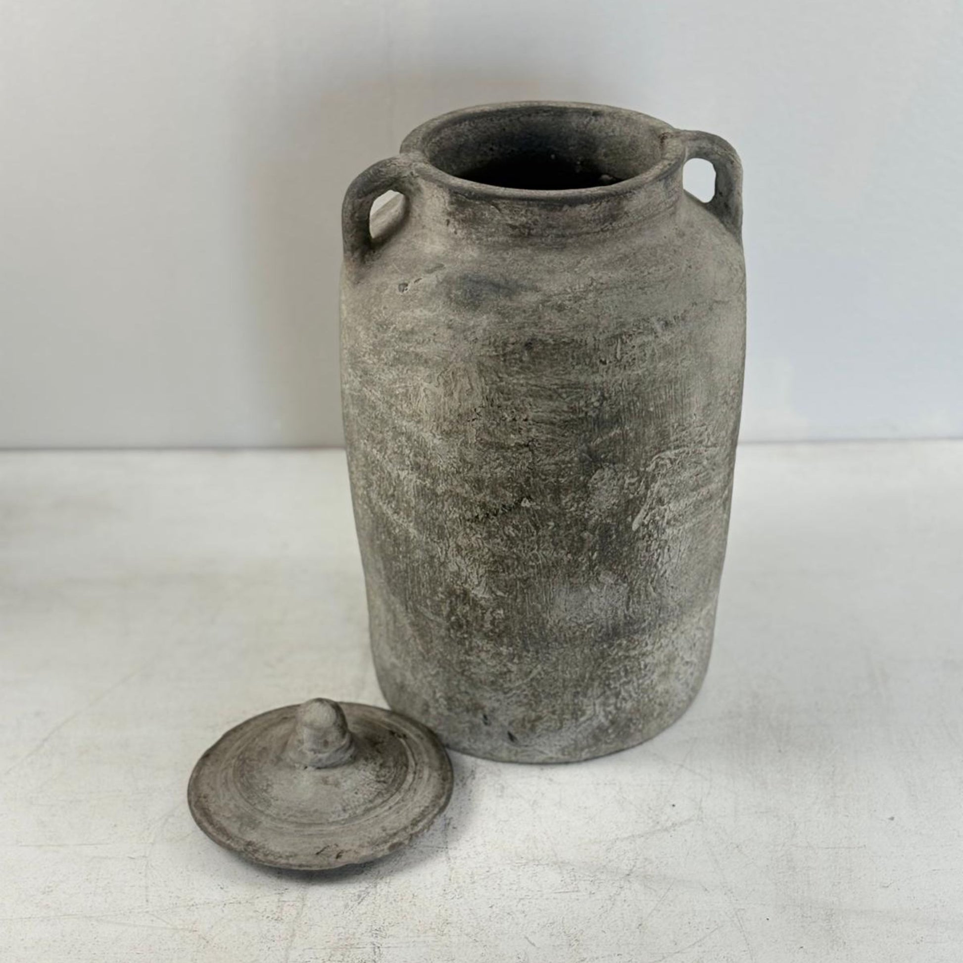 Lidded Pot from Nepal - Large