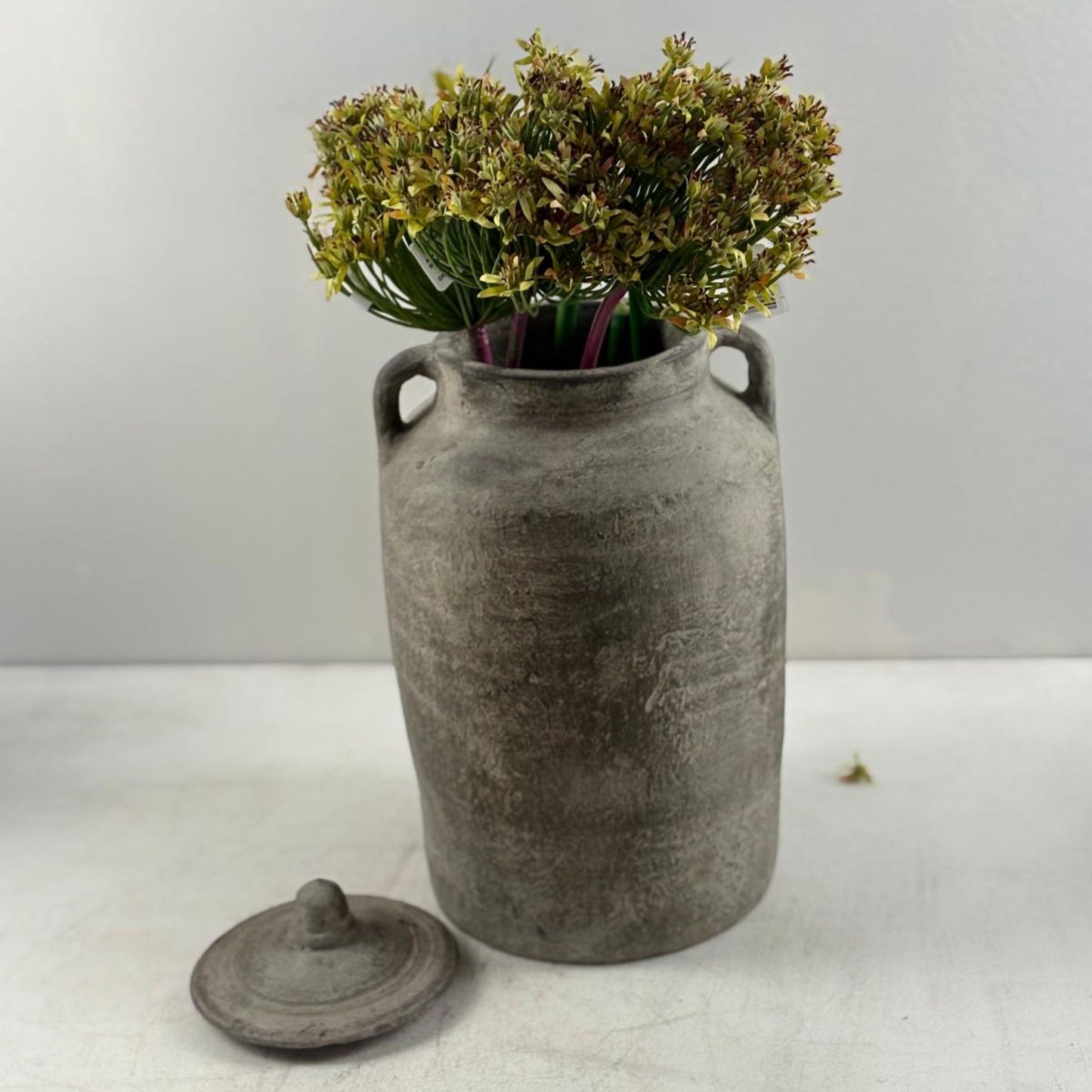 Lidded Pot from Nepal - Large