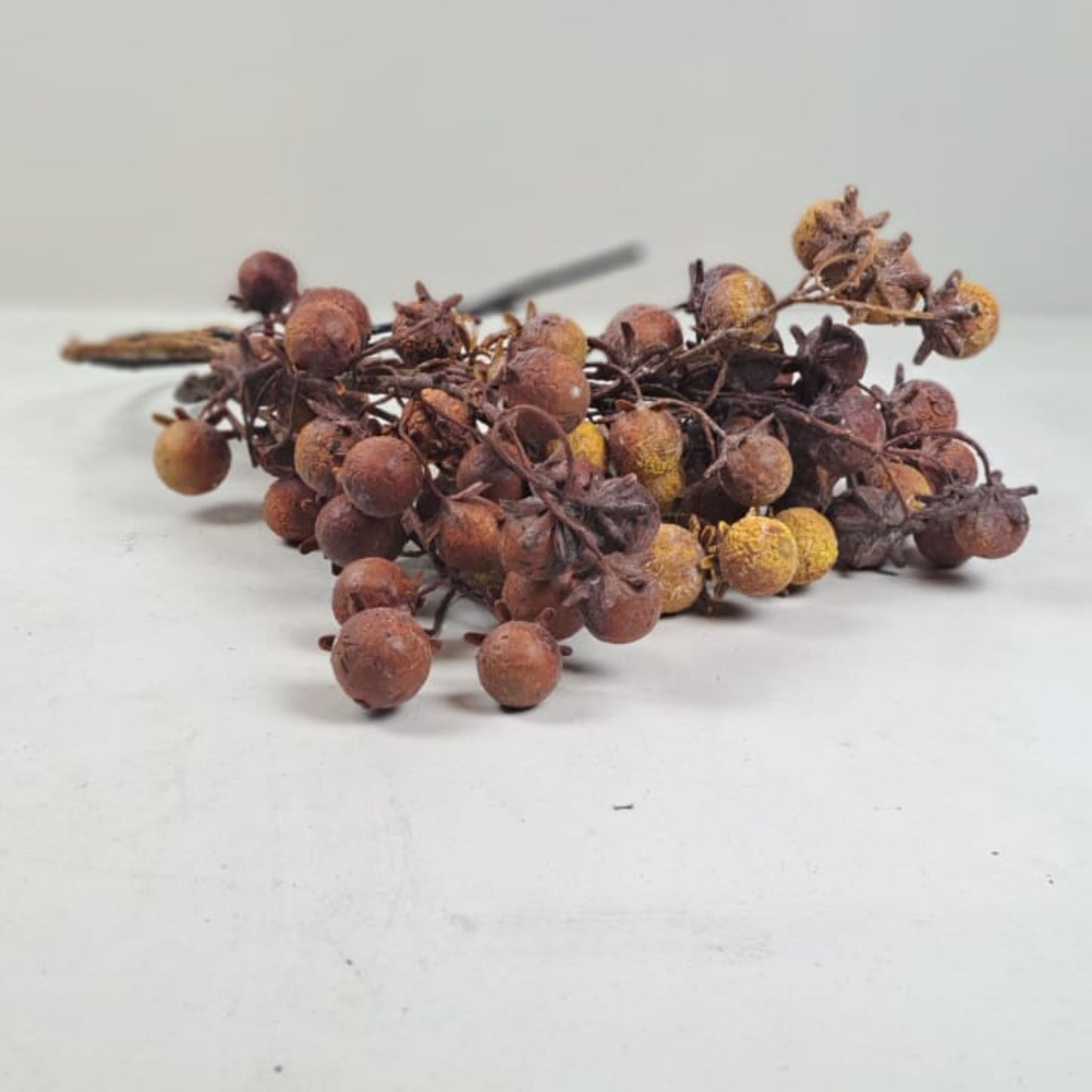 Artificial Foliage Mountain Ash Berry Branch