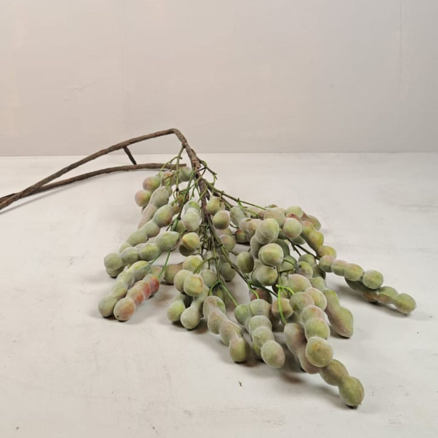 Artificial  Foliage Silk Bean Branch