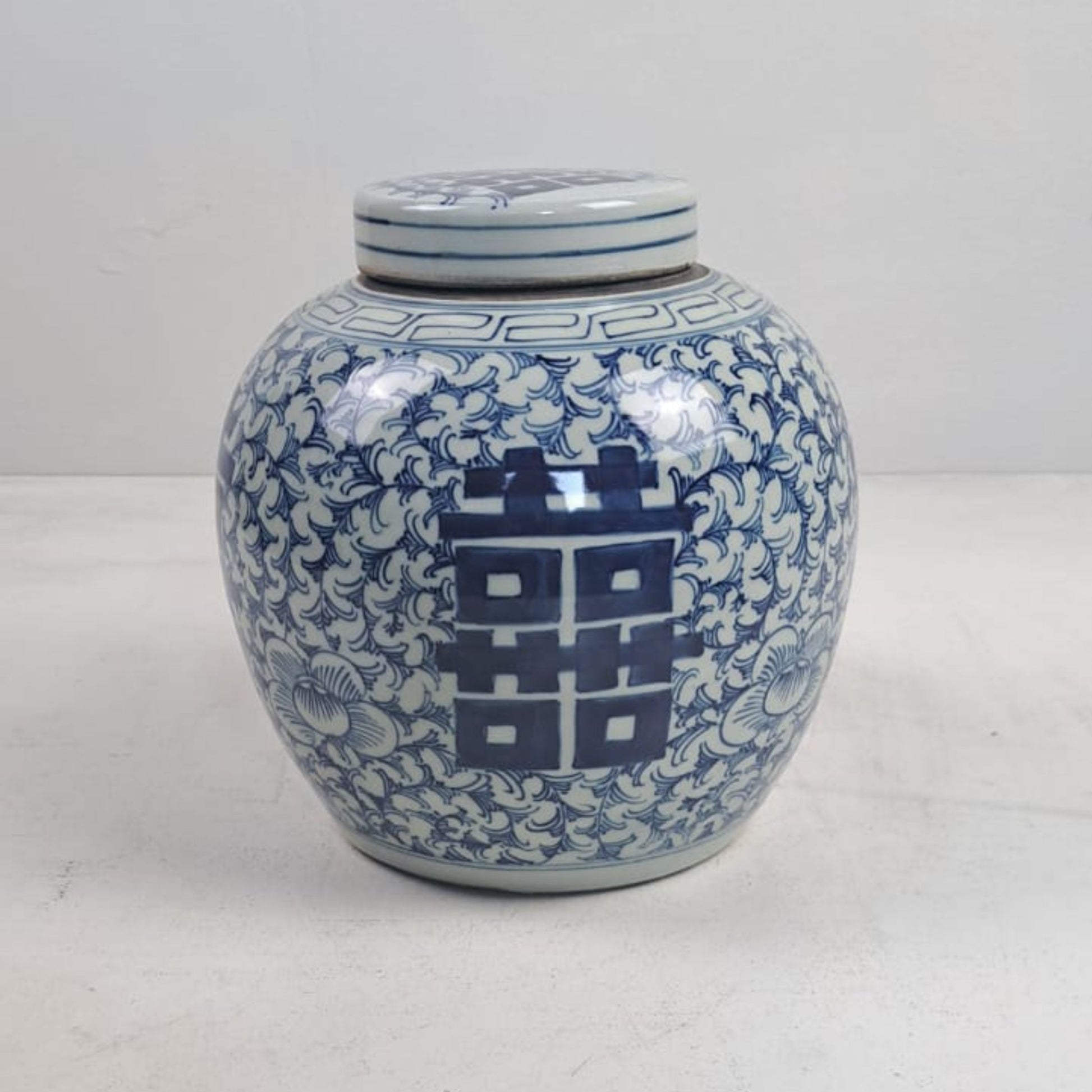 Blue & White Chinese Ginger Jar