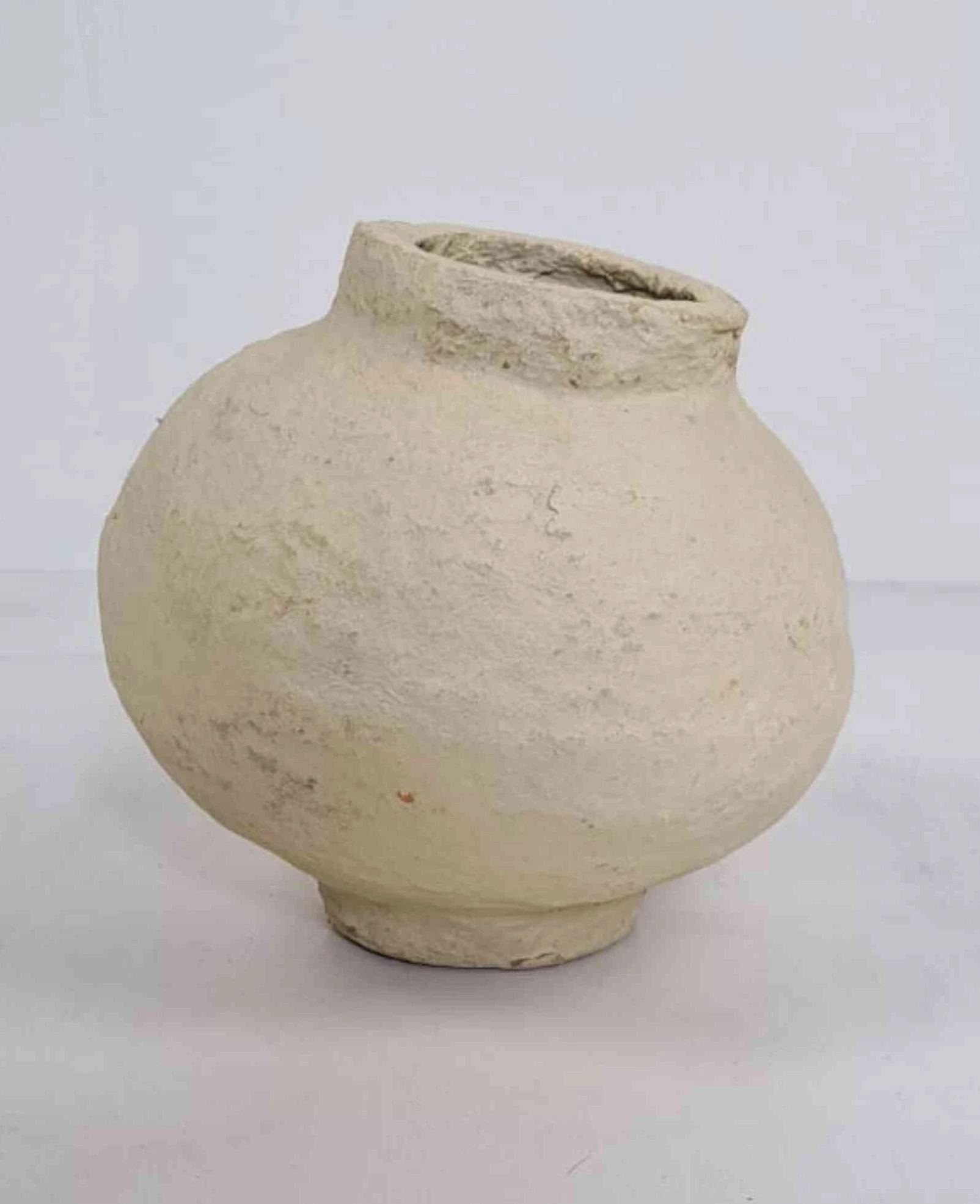 Indian Artisan Paper Mache Bowl Vase