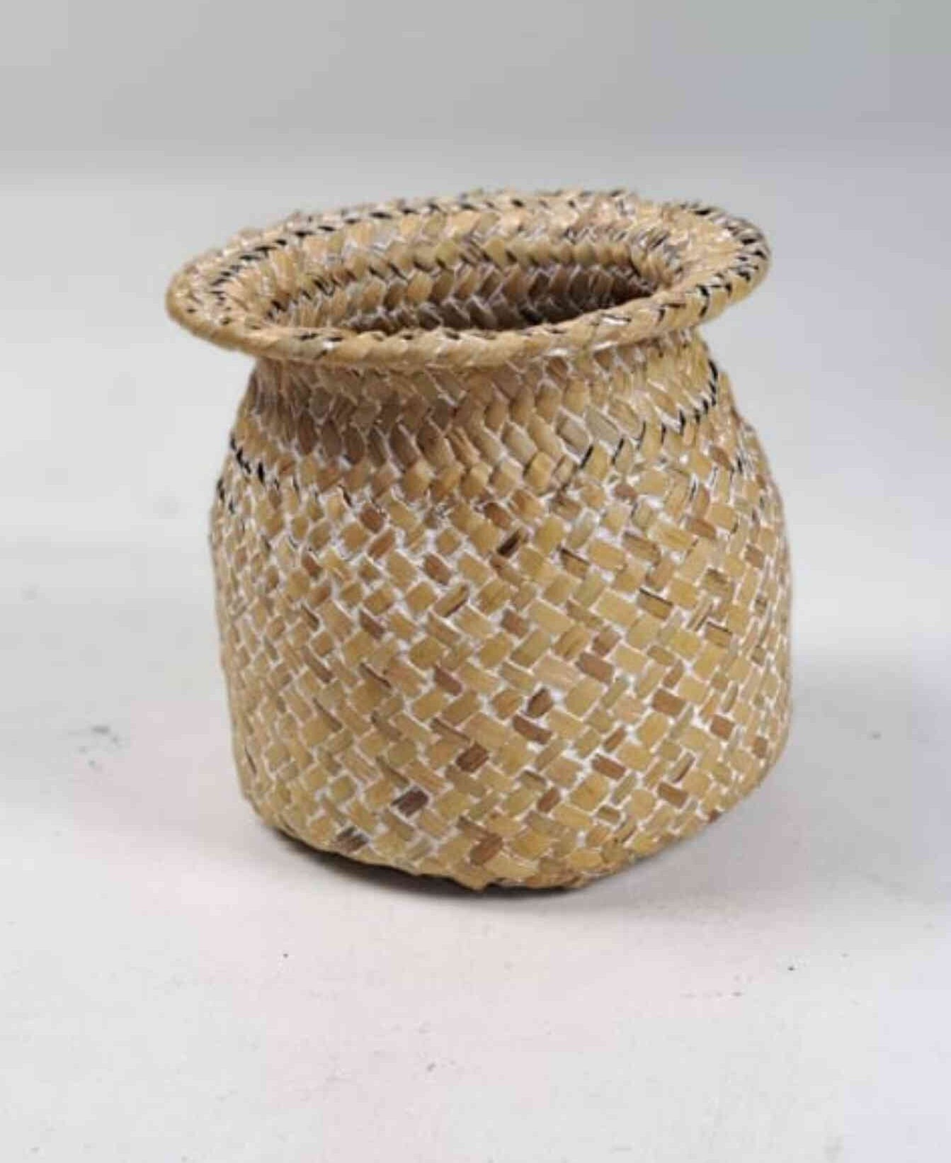 Native African Artisan Basket, Native Maasai Basket