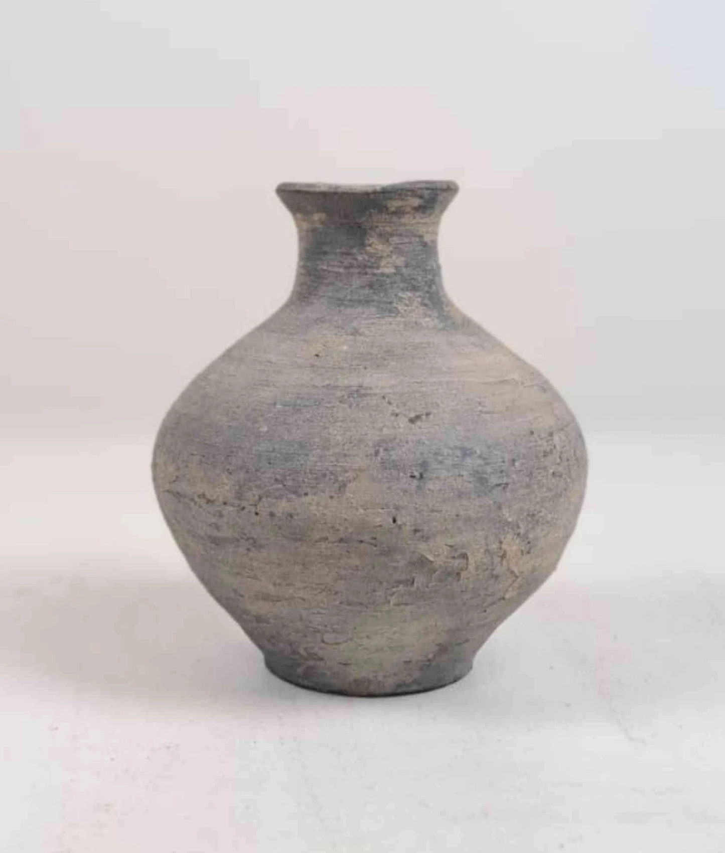 Vintage Clay Vessel - Narrow Neck