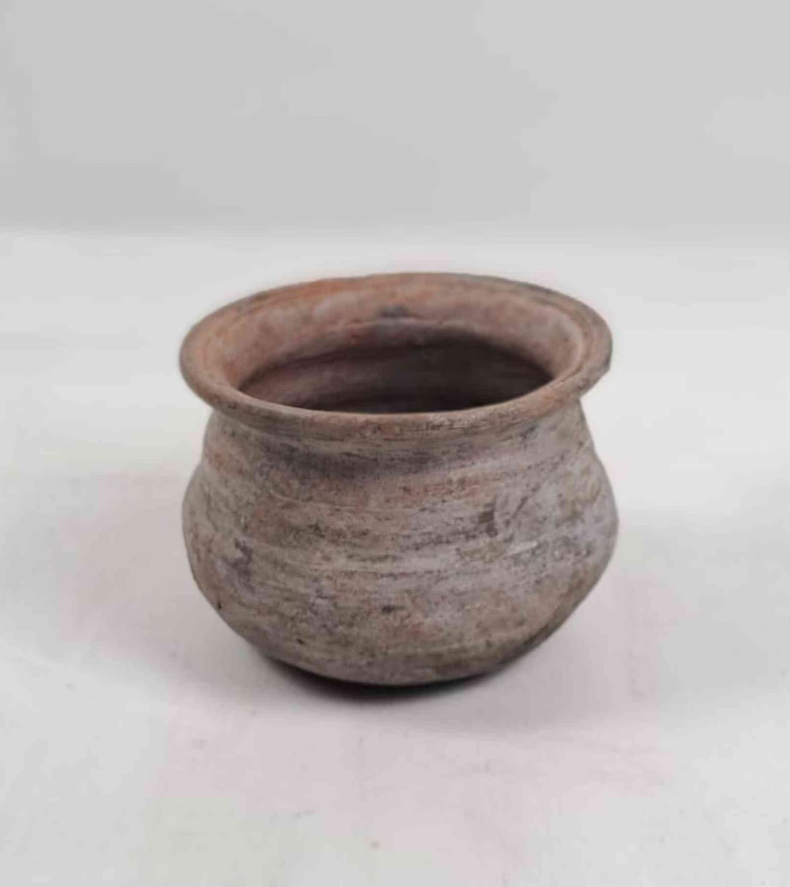 Vintage Clay Vessel - Rounded Base