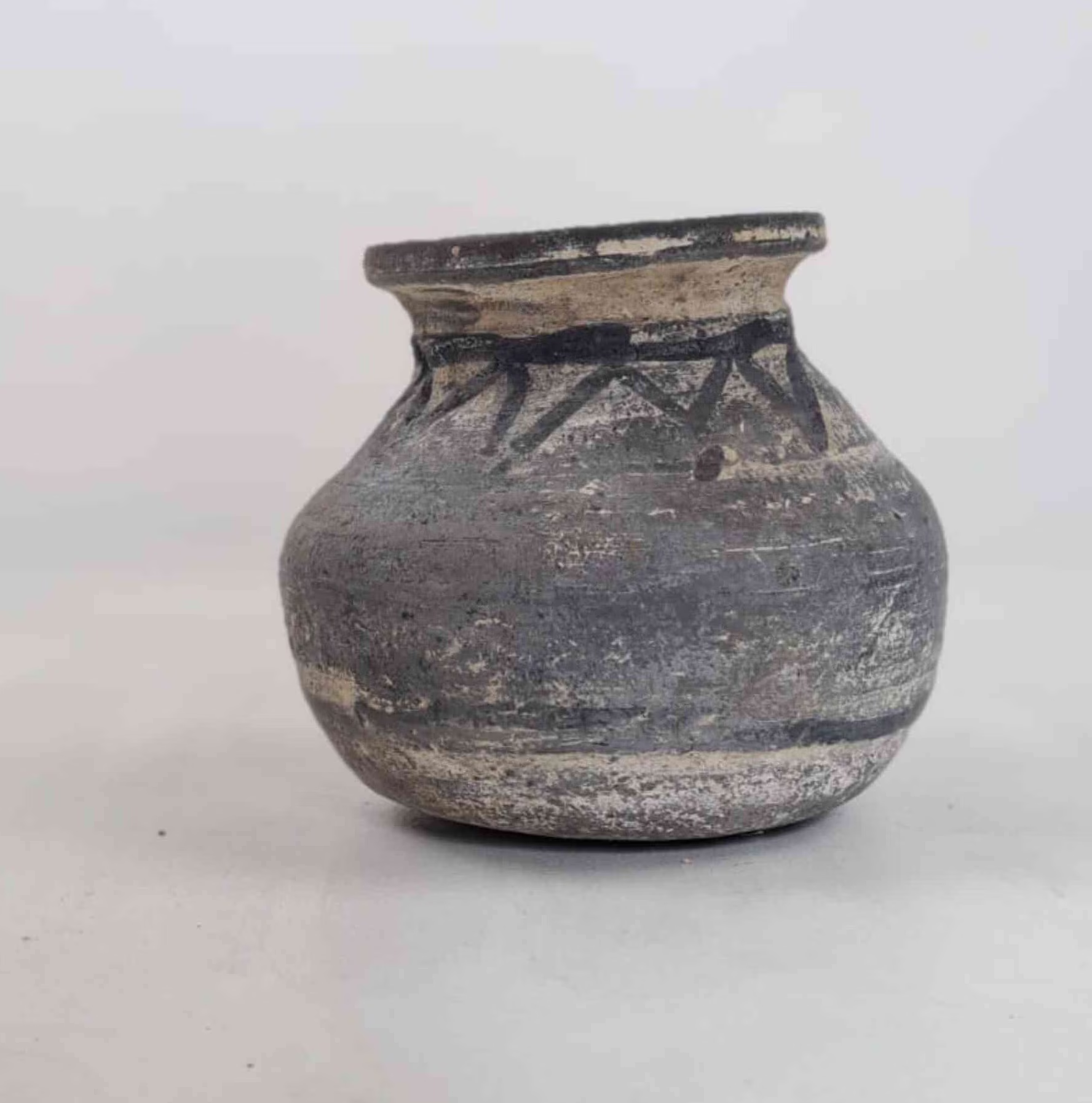 Vintage Clay Vessel - Rounded Base