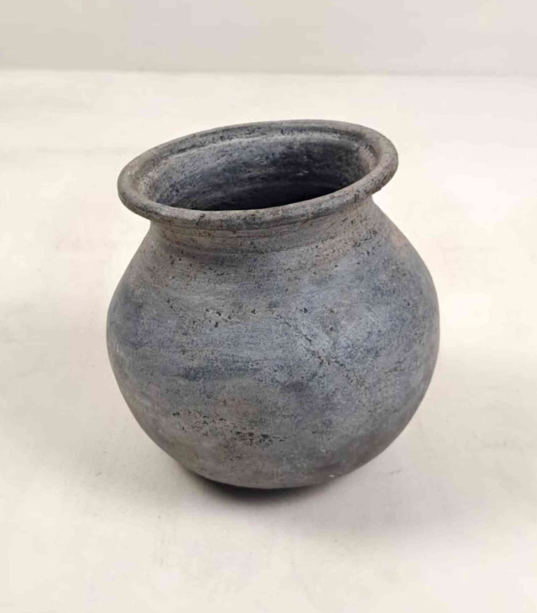 Vintage Clay Vessel - Rounded Base