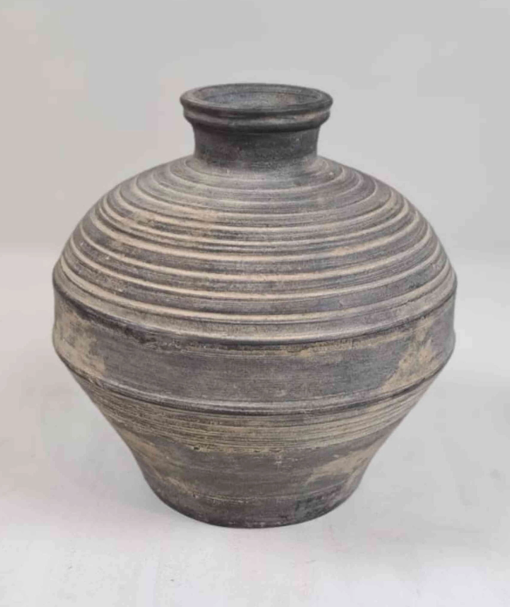 Vintage Clay Vessel - Rounded Base