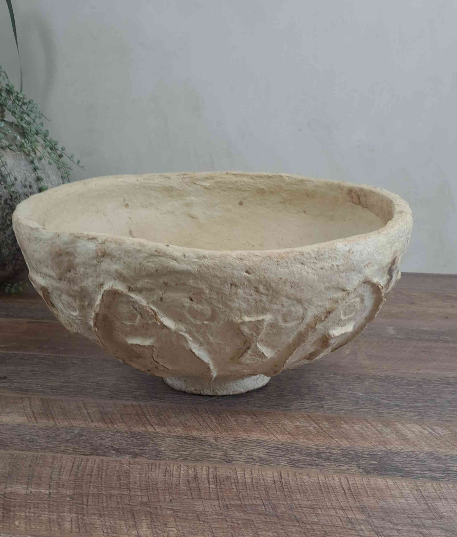 Indian Artisan Paper Mache Bowl