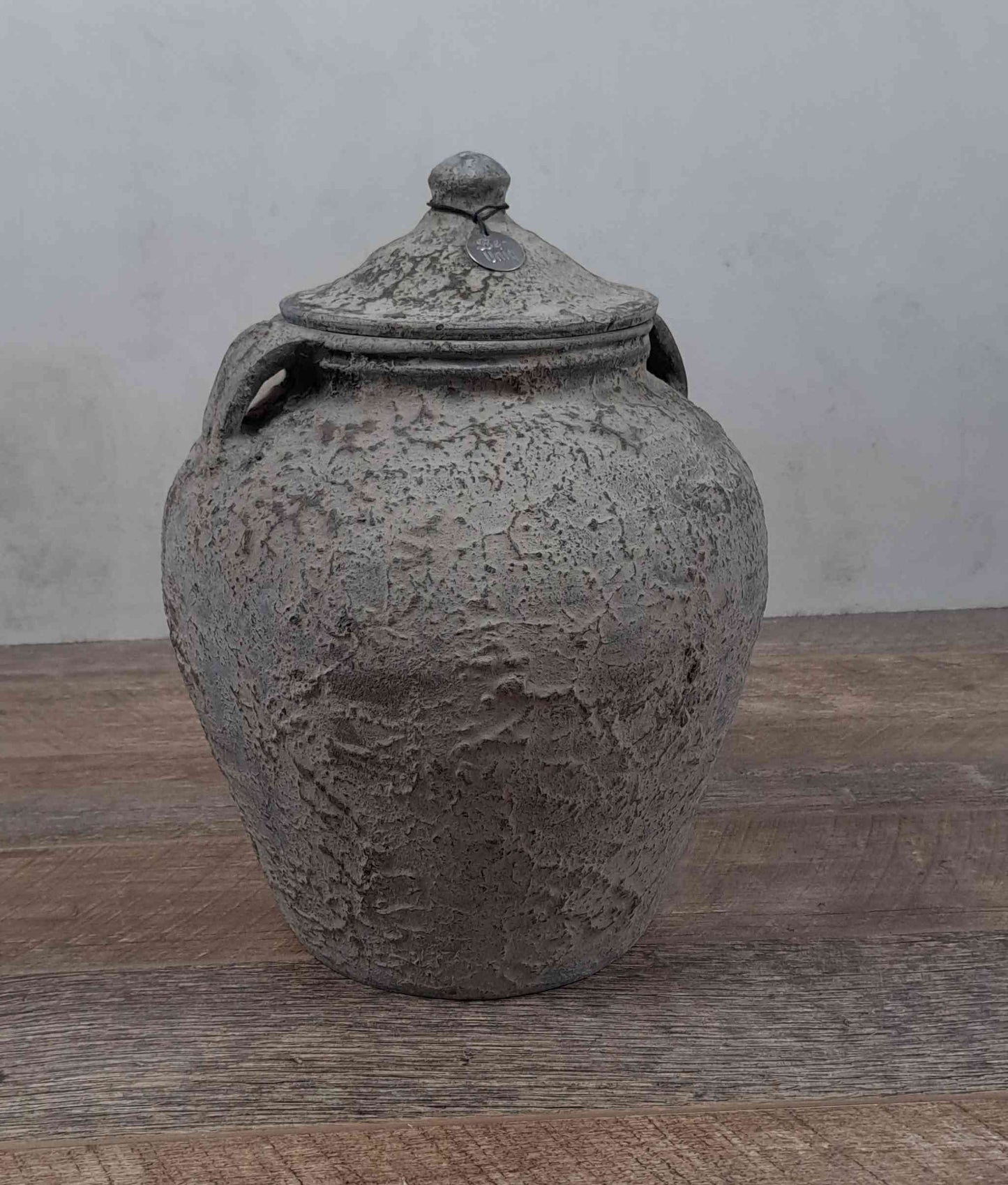 Lidded Pot from Nepal - Large