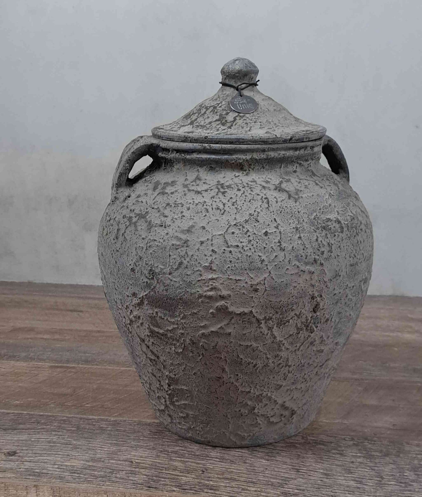 Lidded Pot from Nepal - Large