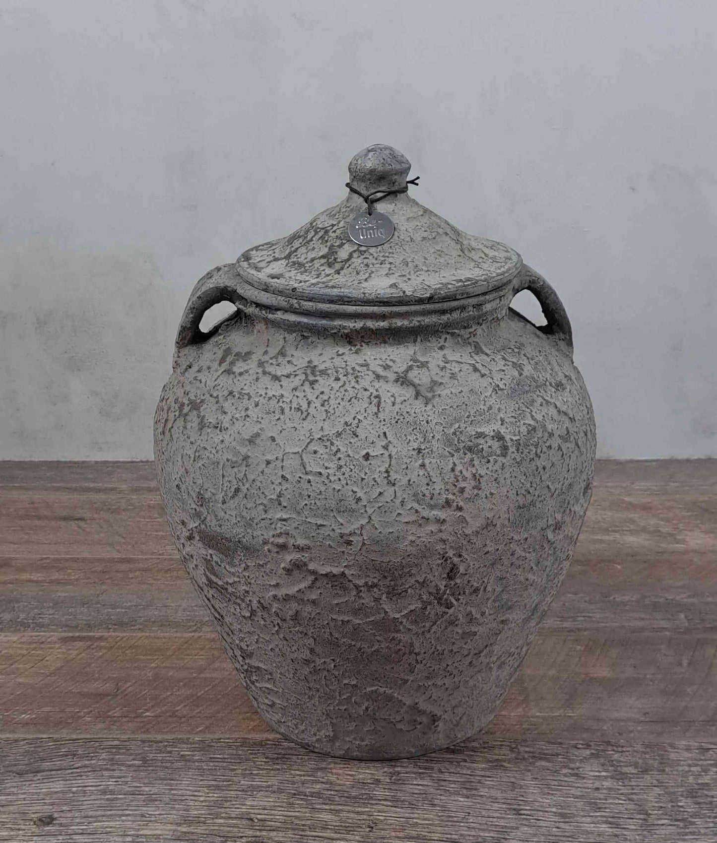 Lidded Pot from Nepal - Large