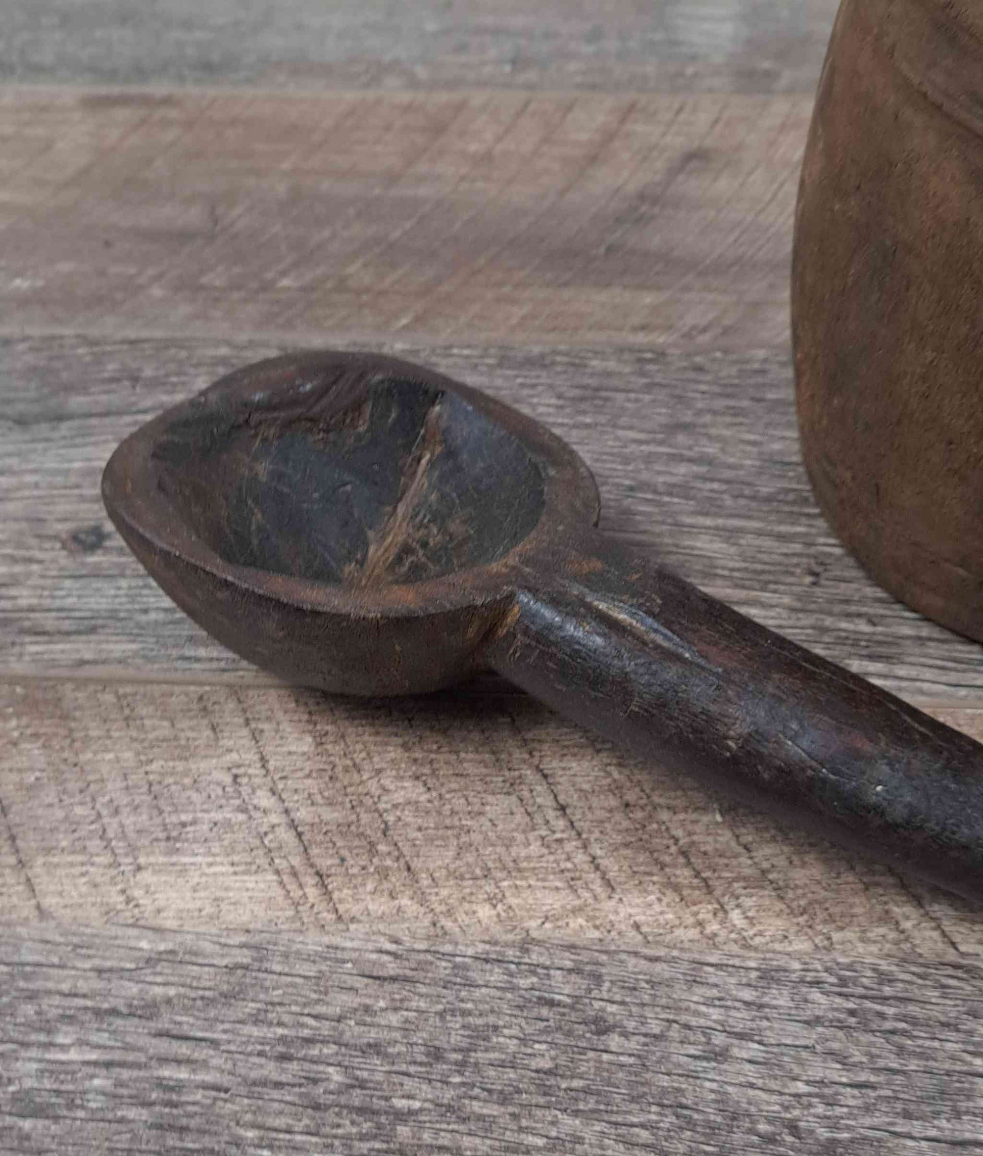 Antique Ladle Wooden Ladle Indian Ladle Vintage Ladle Handcarved spoon Antique Untensil Decorative Ladle